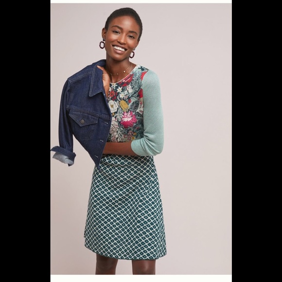 Anthropologie Dresses & Skirts - Anthropologie Flowerpot Sweater Dress
